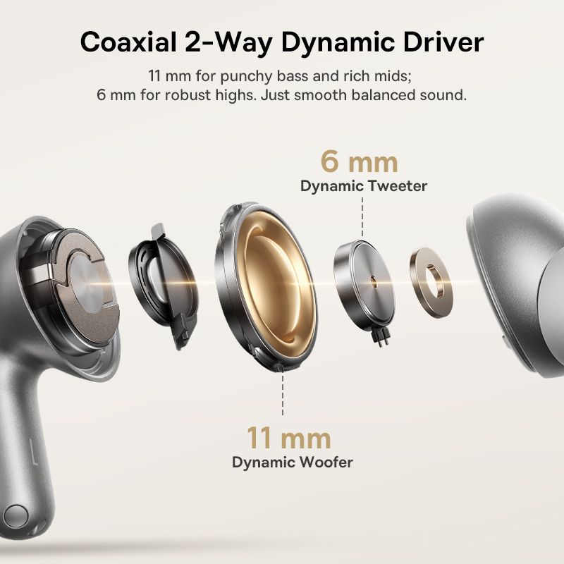 Baseus Bowie MP1 TWS Earbuds Titanium