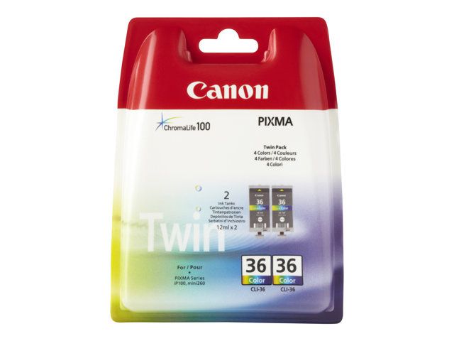 Canon CLI-36 Color 2-pack blister Alarm