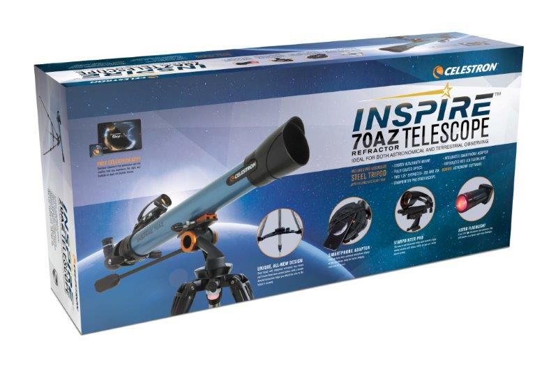 Celestron Inspire 70 mm AZ Refraktor