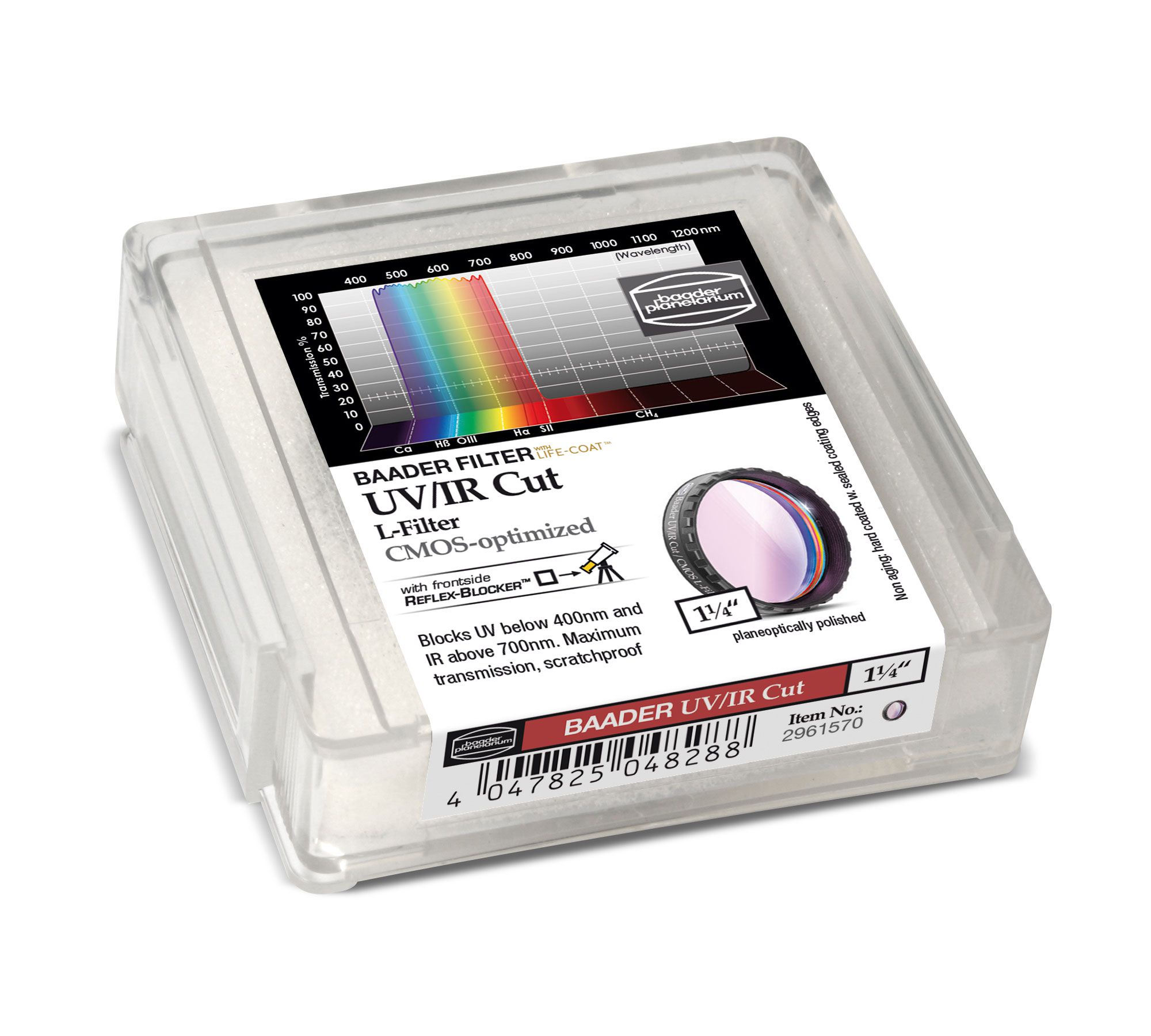 Baader UV/IR Cut / CMOS L-Filter 1¼"
