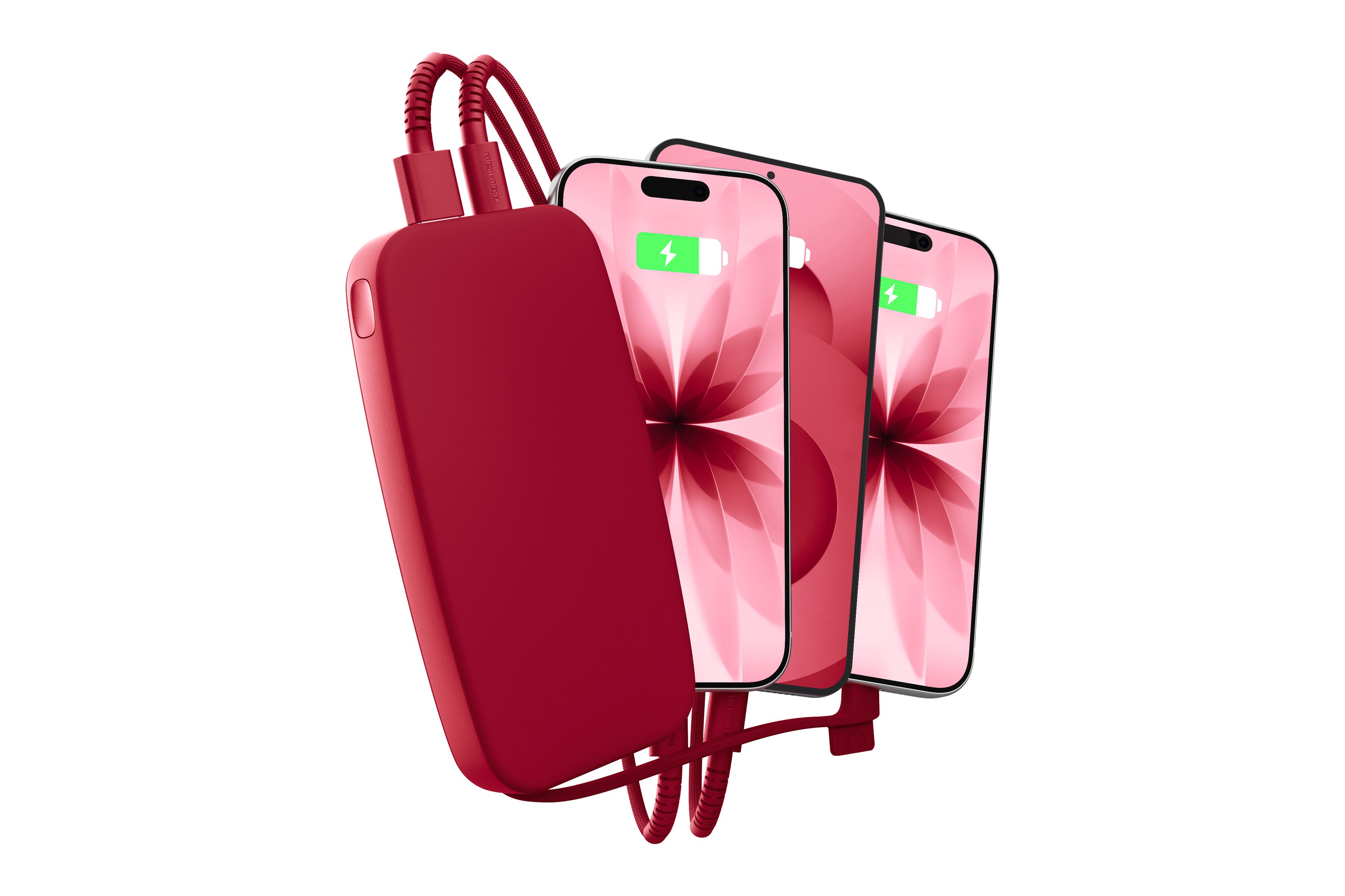 Fresh 'n Rebel Powerbank 18000 mAh Red