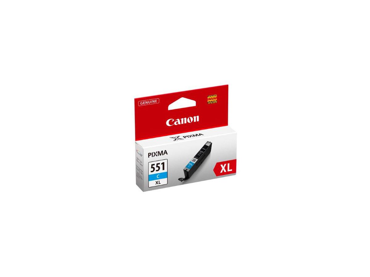 Canon  CLI-551C Cartridge Cyan XL