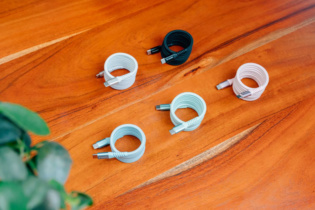 Verbatim Magnetic Cable USB-C 100W Green