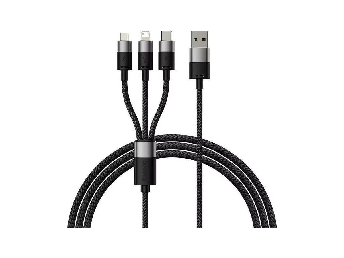 Baseus StarSpeed 3in1 USB Cable 60cm