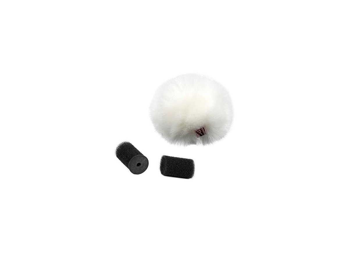 Rycote Single Lav Windjammer White