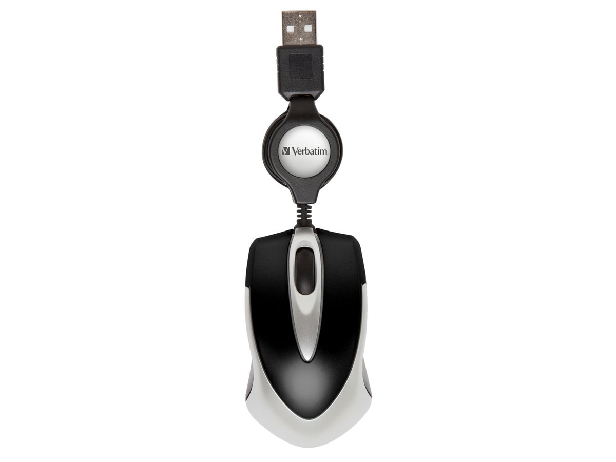 Verbatim Go Mini Travel Mouse Black