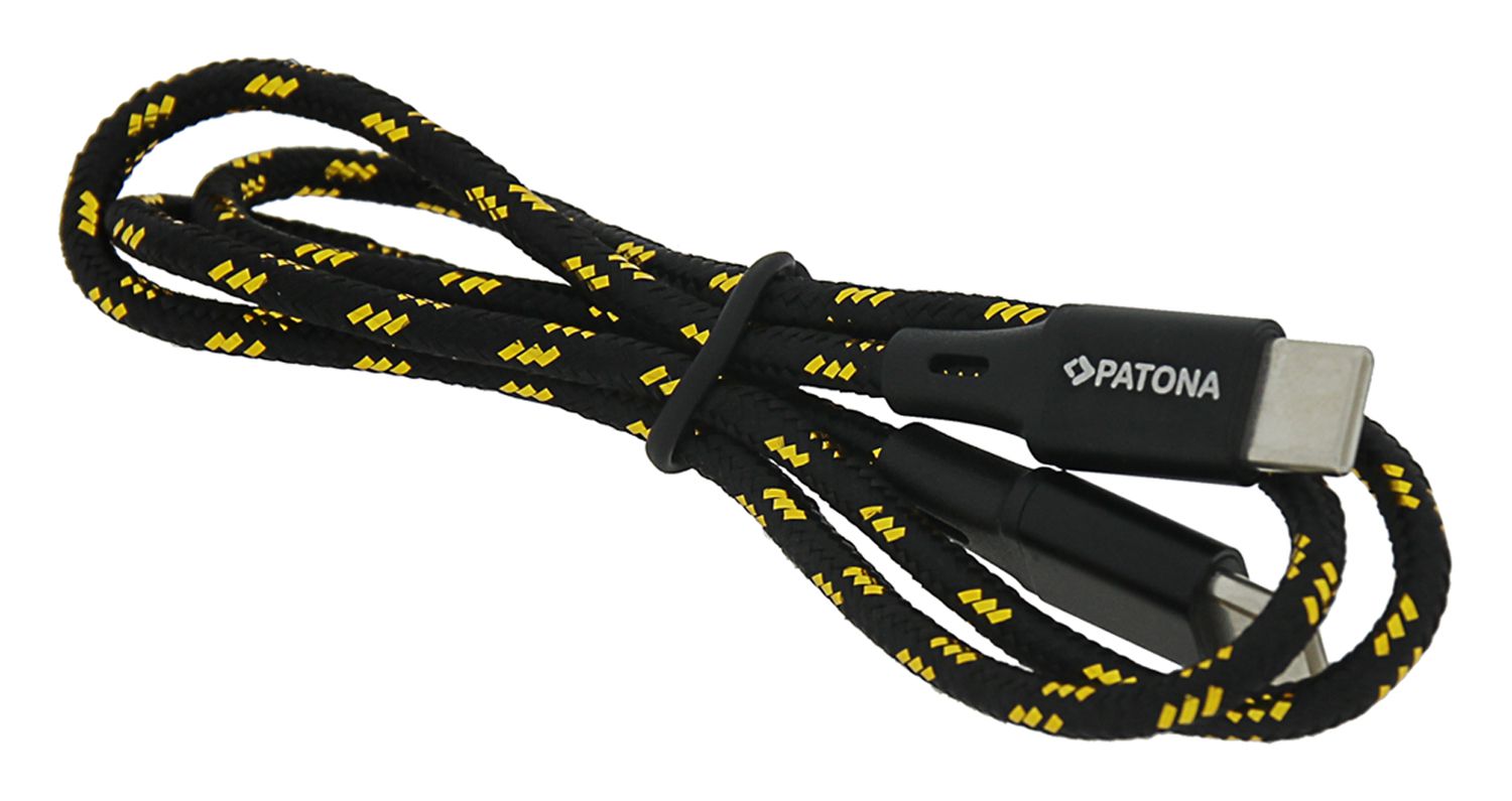 Patona USB-C - USB-C Kabel 0.6m 30W 2.0