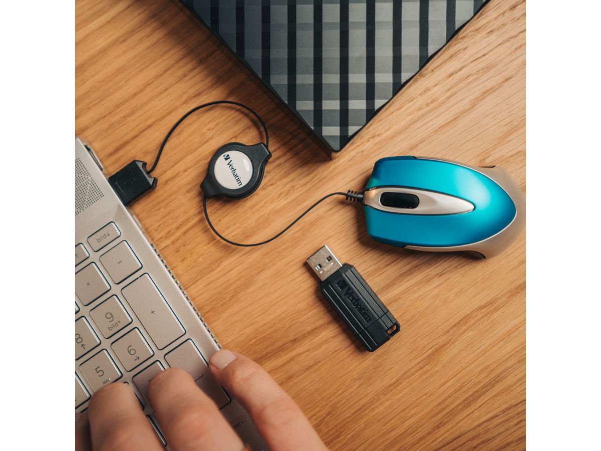 Verbatim Go Mini Travel Mouse Blue