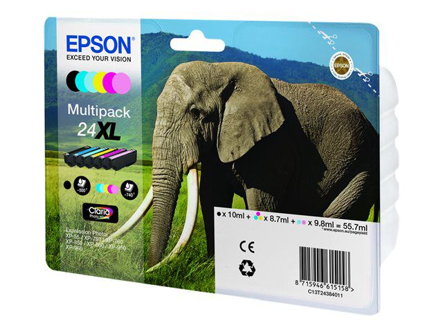 Epson Claria XL, Multipack Elephant, 55,