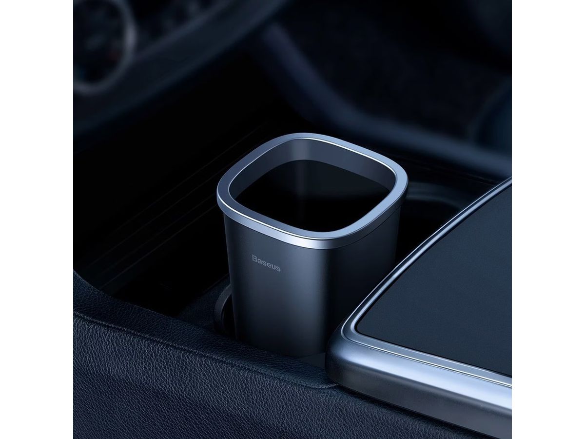 Baseus Car Trash Can Black