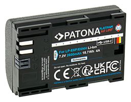 Patona Platinum Canon LP-E6P USB-C