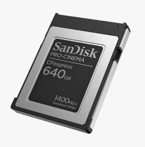 Sandisk PRO-CINEMA Cfexpress Typ-B 640GB