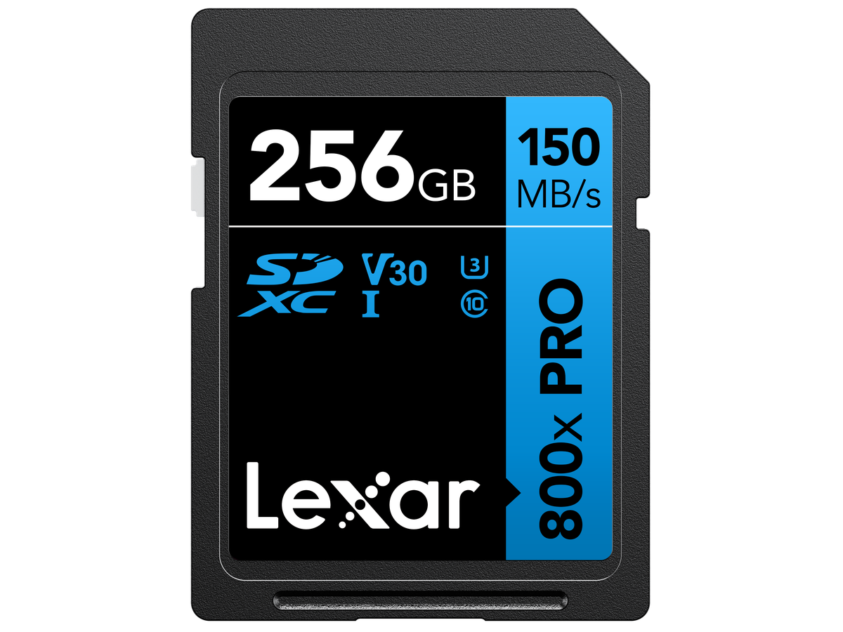 Lexar 800x UHS-I SDXC 256GB Blue