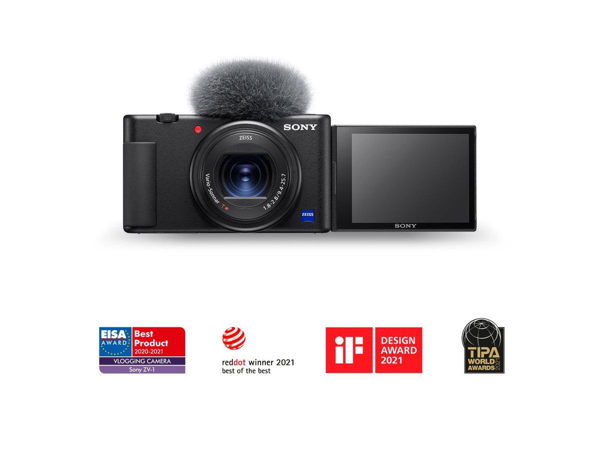 Sony Vlog Camera ZV1A noir 4K