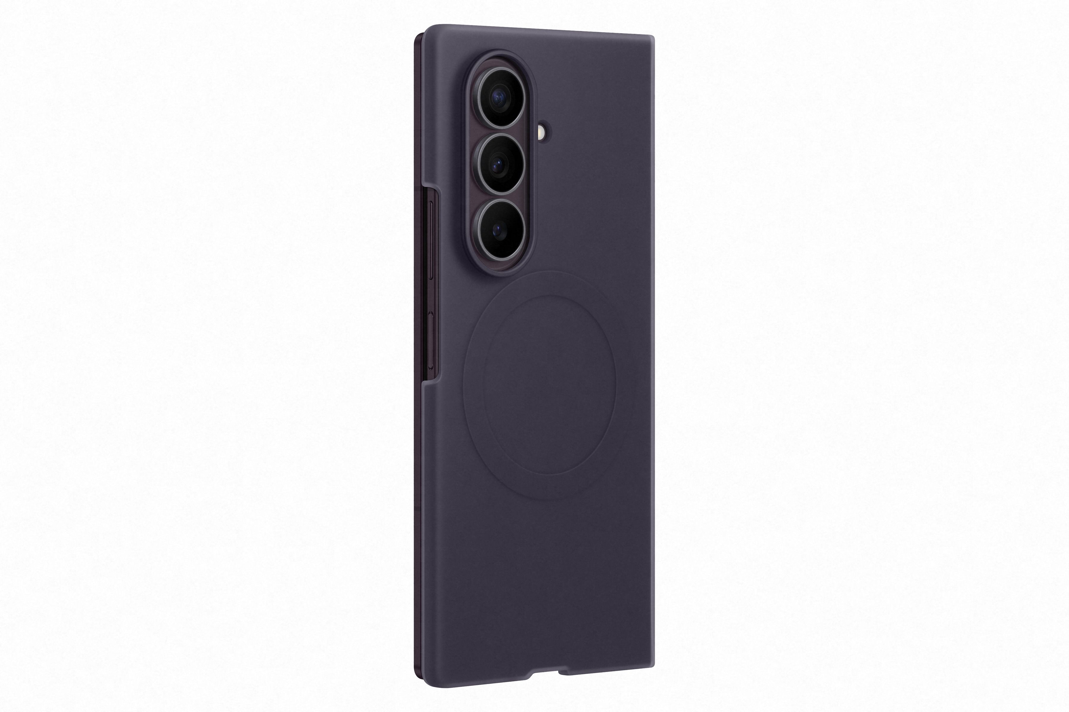 Samsung Fold 8 Ultra Silic Magnet Violet