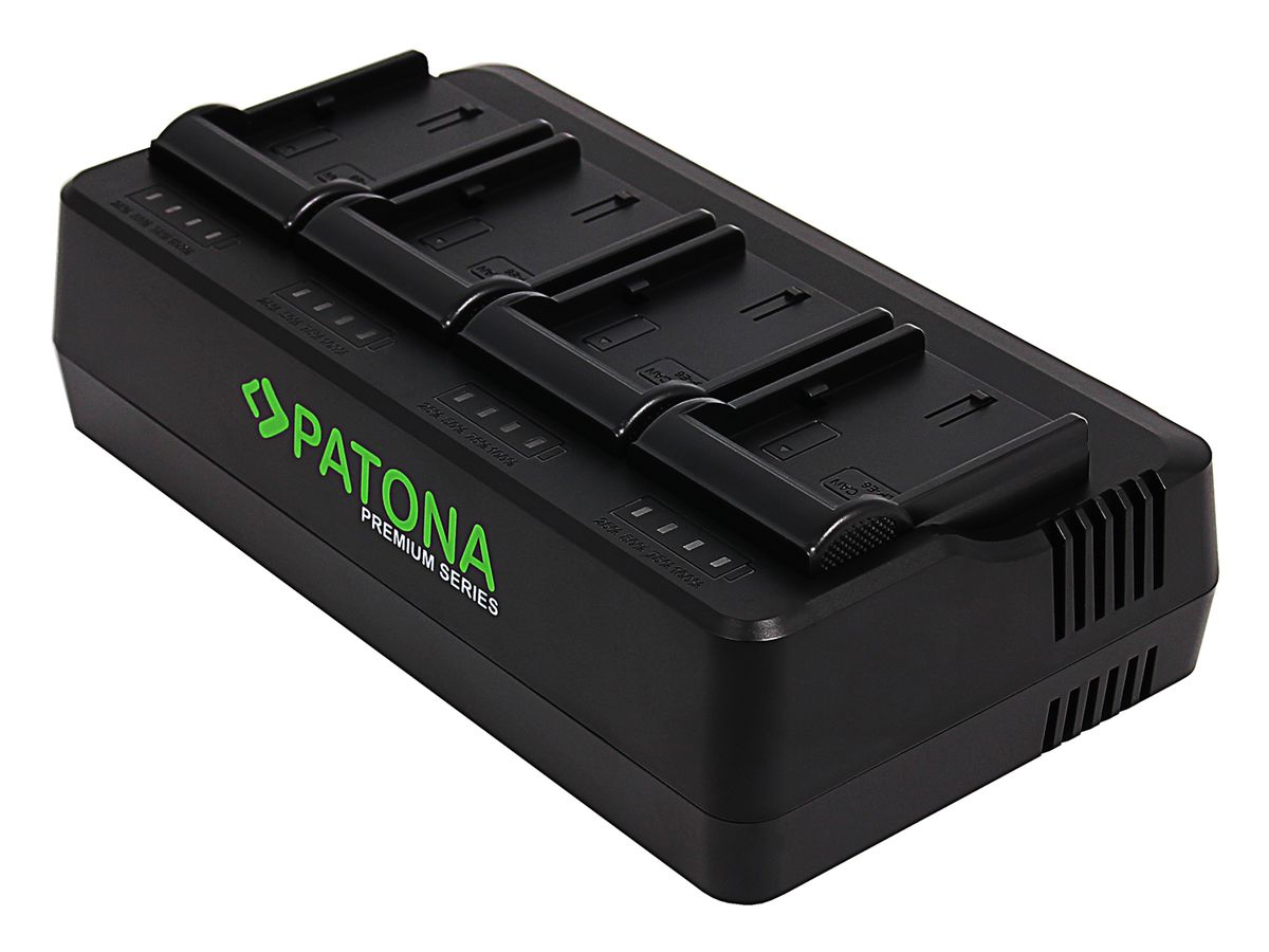 Patona 4-Port Chargeur Canon LP-E6