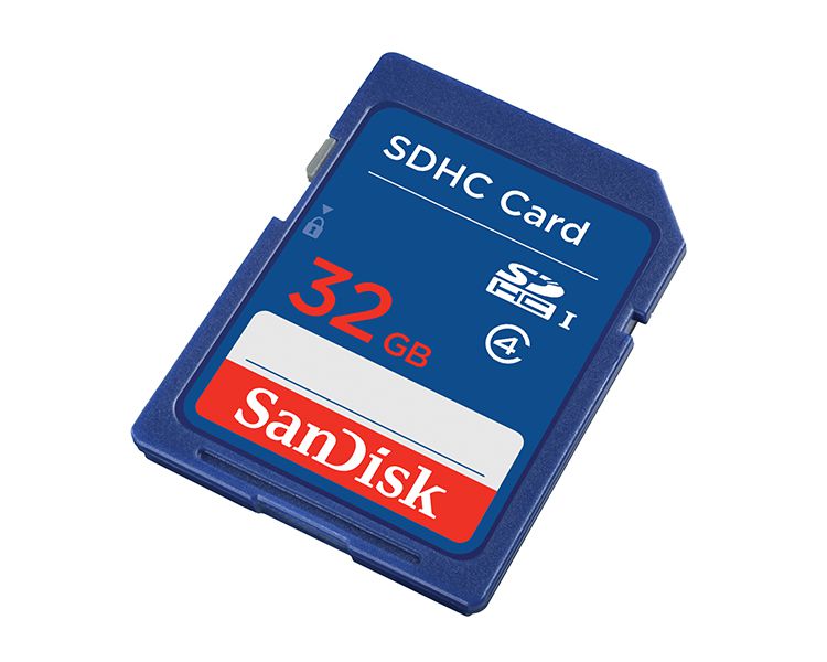 Sandisk SDHC 32GB Class 4
