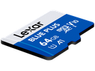 Lexar microSDXC 100MB/s Blue Plus 64GB