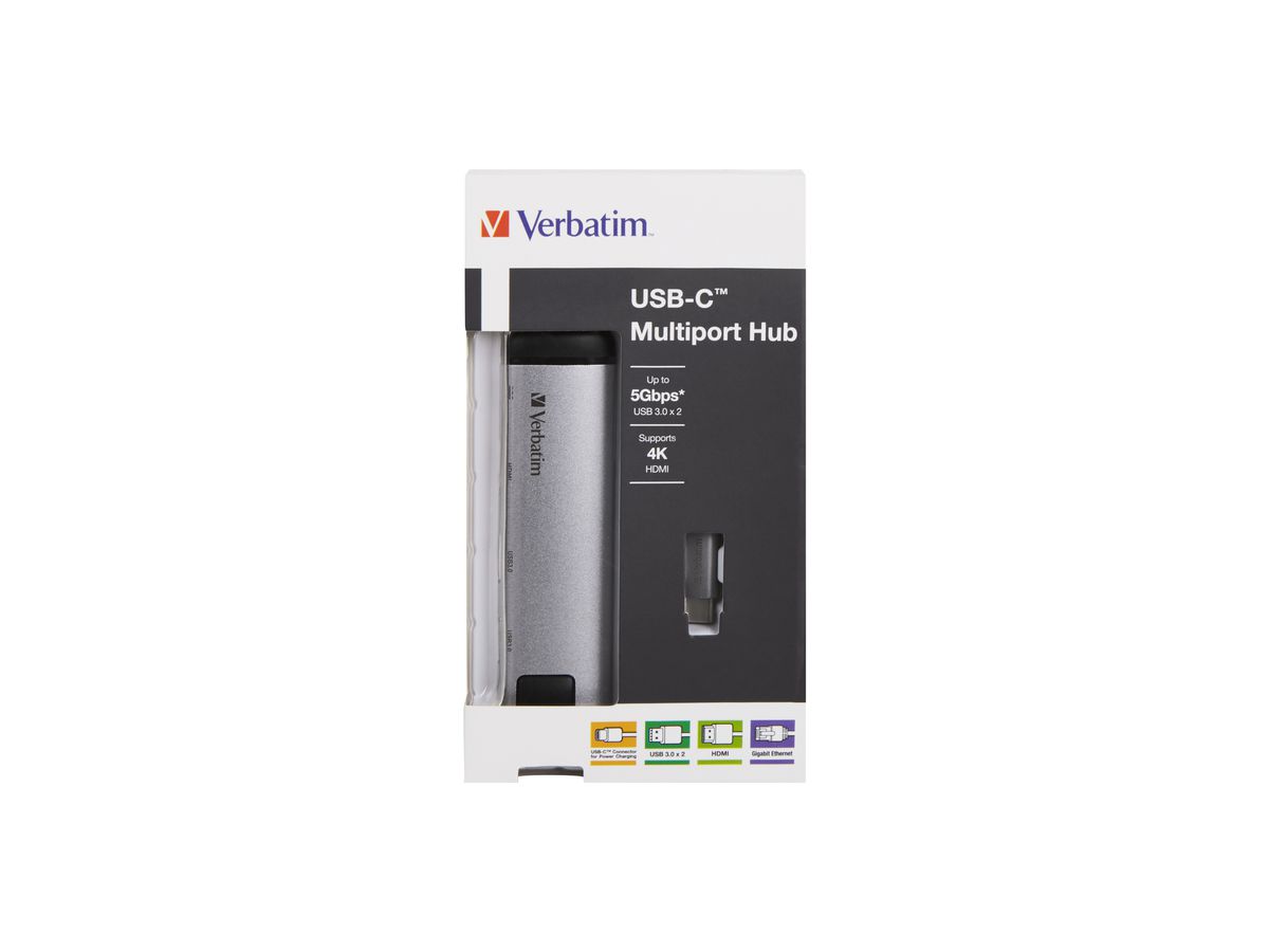 Verbatim 5 in 1 USB-C Multiport Hub