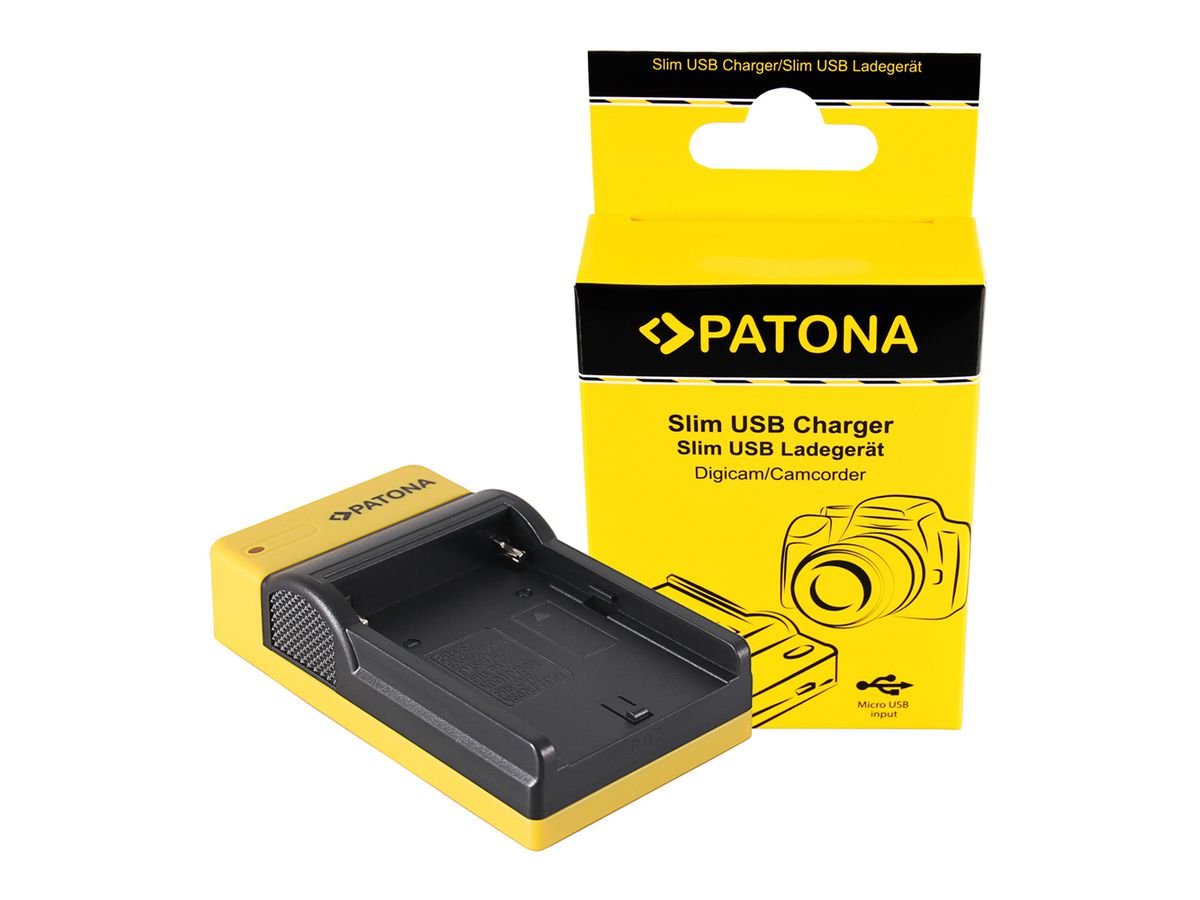 Patona Slim Micro-USB Charger NP-F960