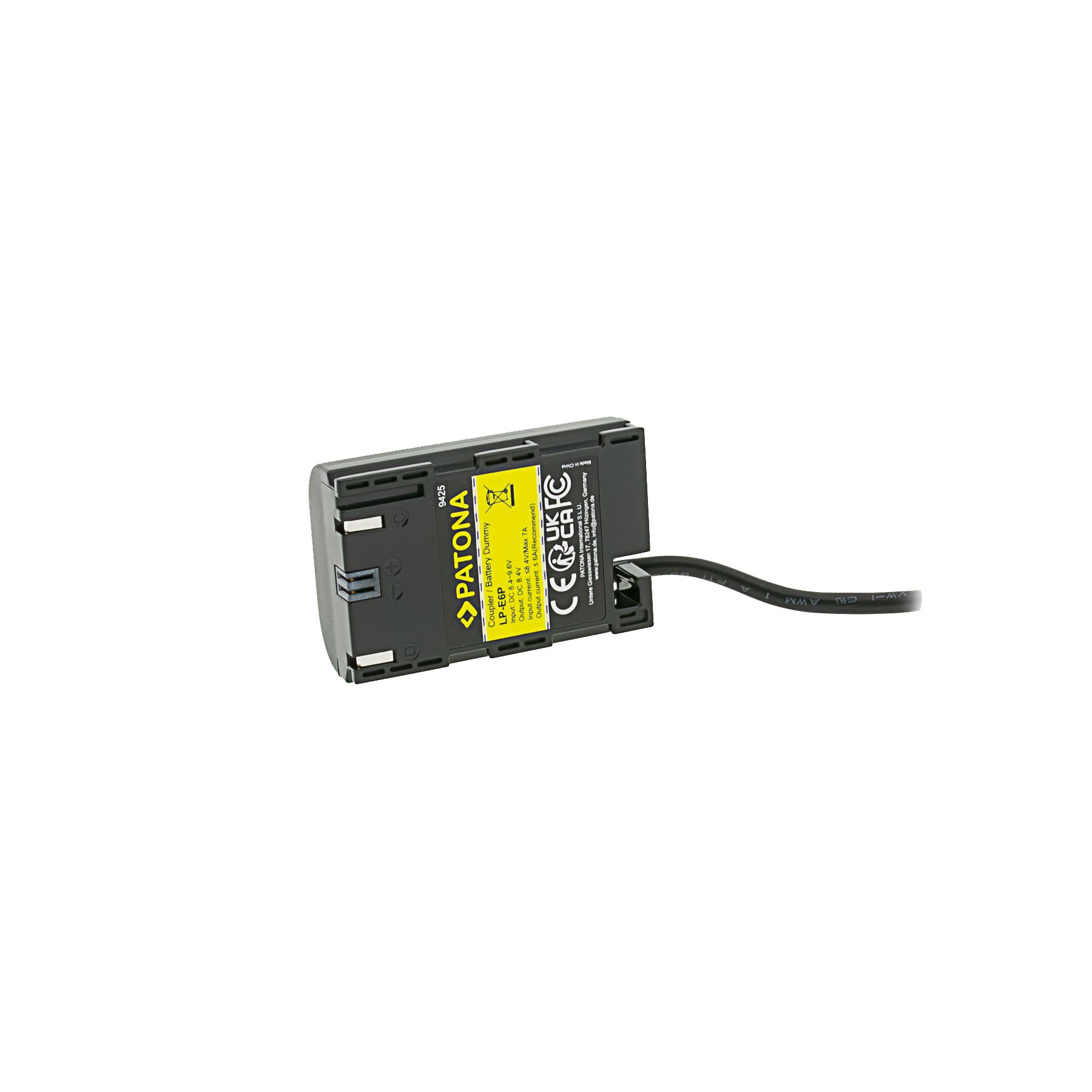 Patona Coupler Set Canon LP-E6P