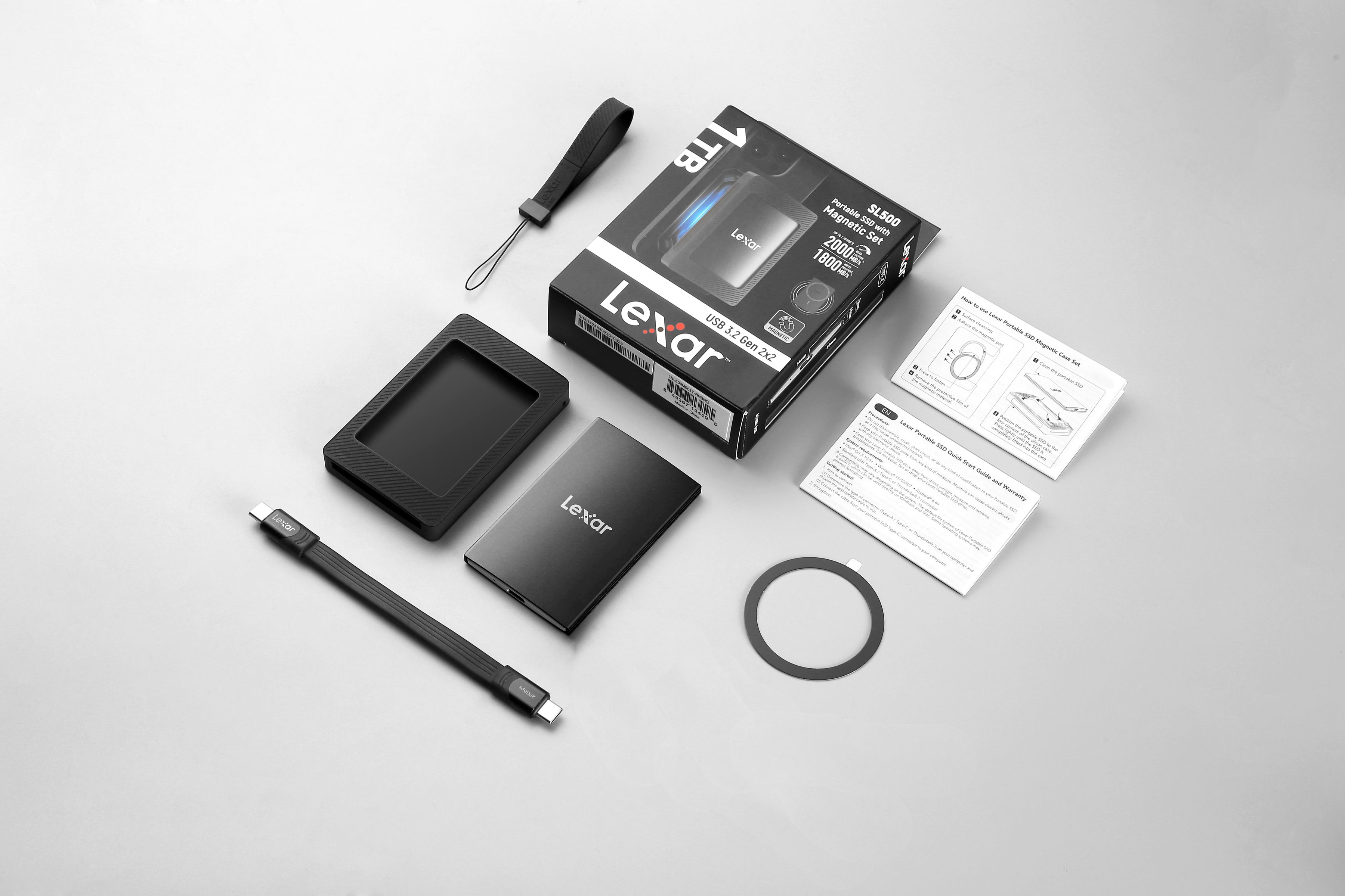 Lexar SL500 Portable SSD MagSafe 2TB