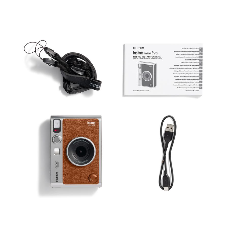 Fujifilm Instax Mini Evo Brown USB-C