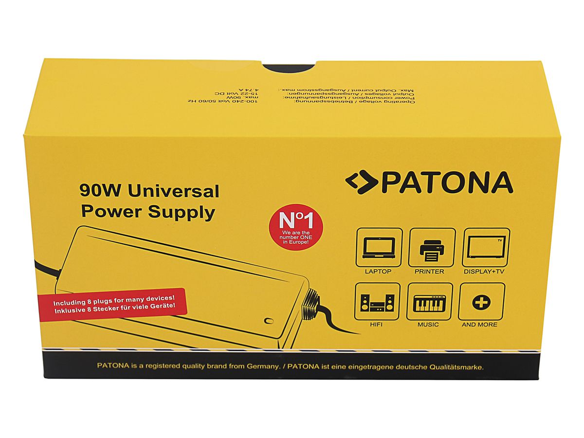 Patona Universal 90W 15-20V Chargeur