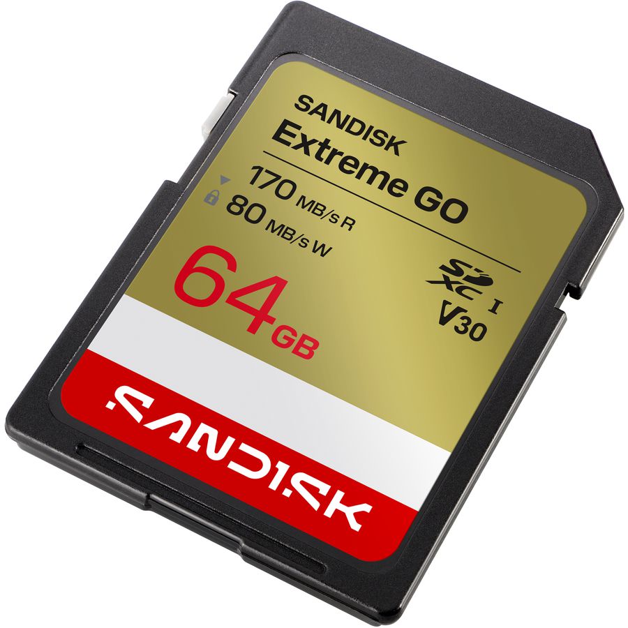 SANDISK Extreme GO 170MB/s SDXC 64GB