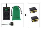 Patona NP-F970 Fast Charger+2 Akkus Kit