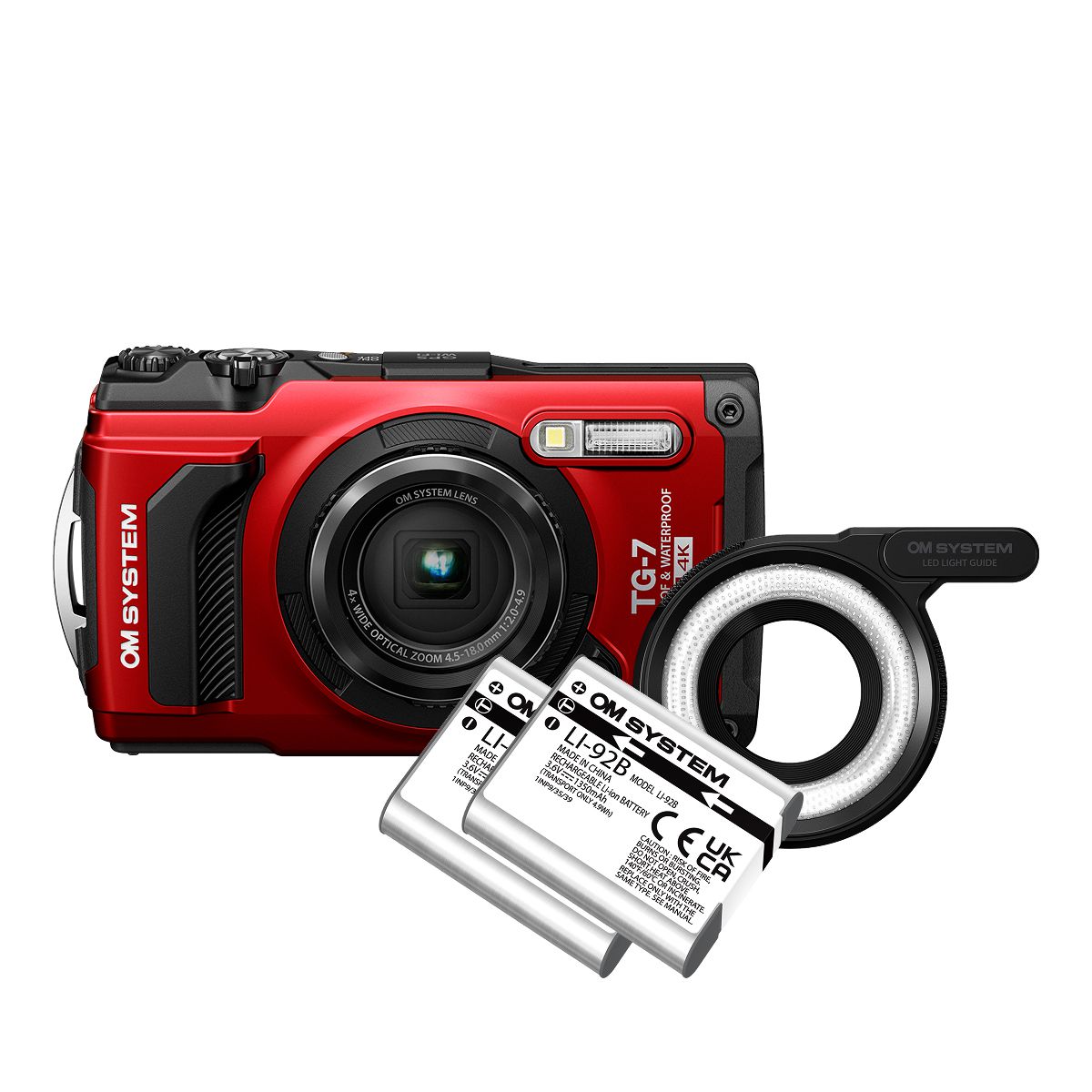 OM System TG-7 Red Micro-adventures Kit