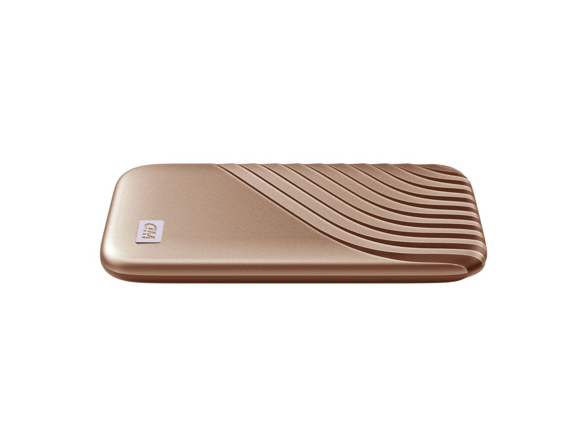 WD My Passport SSD 1TB gold