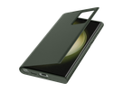 Samsung S23 Ultra Smart View Wallet Case Khaki