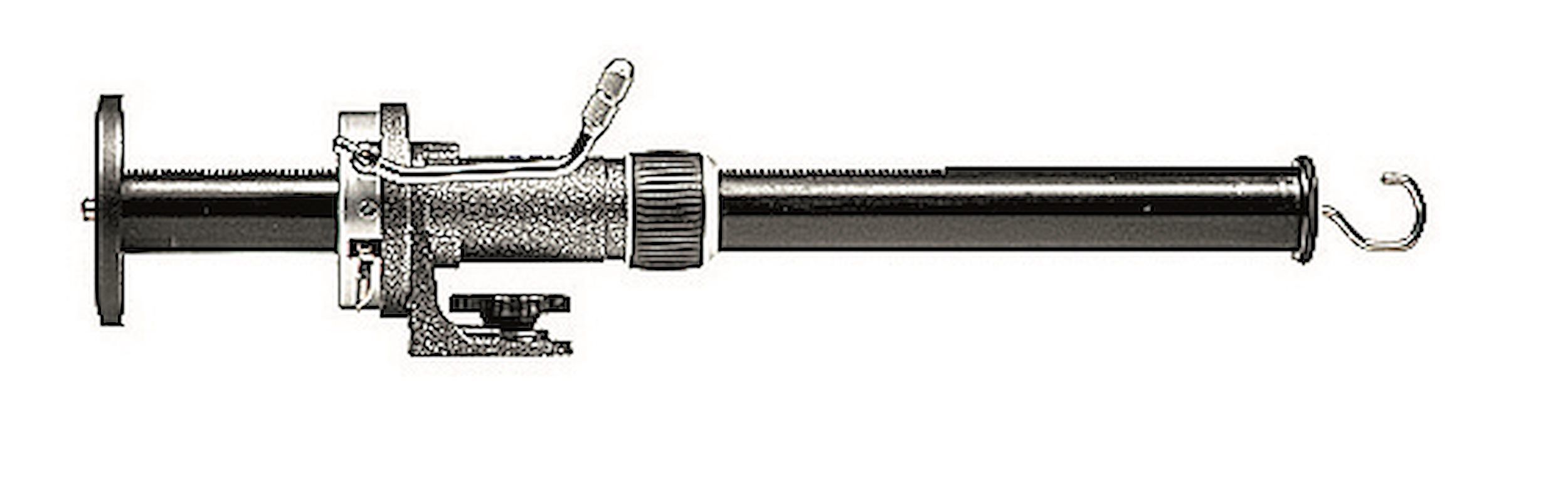 Gitzo Querträger, Kurbel-Ausführung