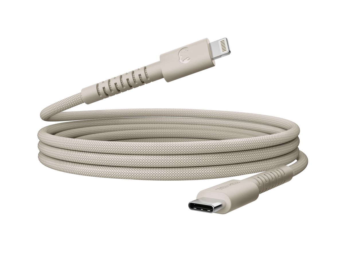 Fresh 'n Rebel USB-C to Lightning Sand