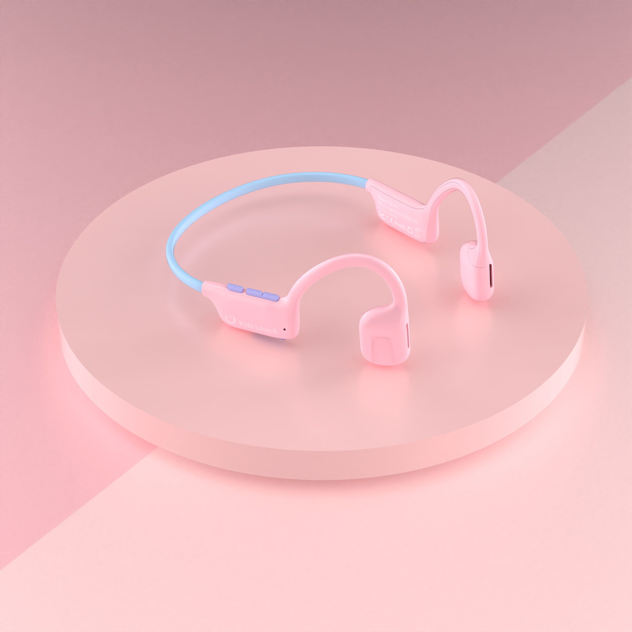 myFirst Headphones AirWaves Pink