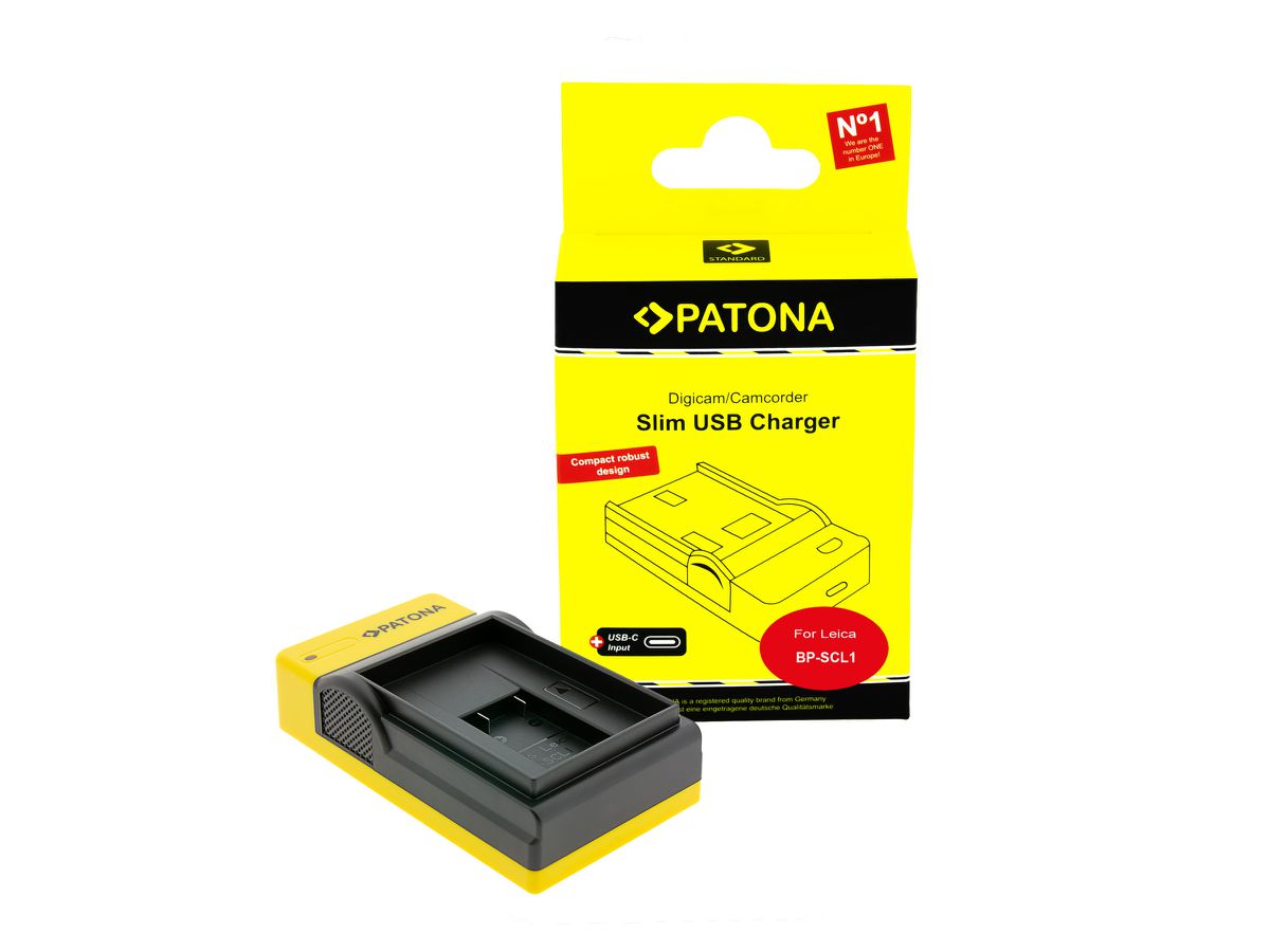 Patona Slim USB-C Ladeg. Leica BP-SCL1