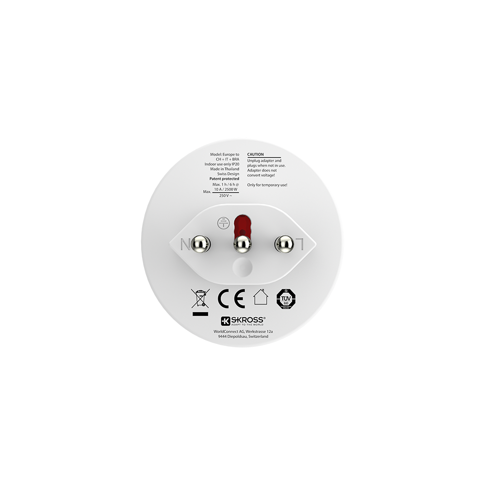 Skross Europe to CH / Italy / Brazil