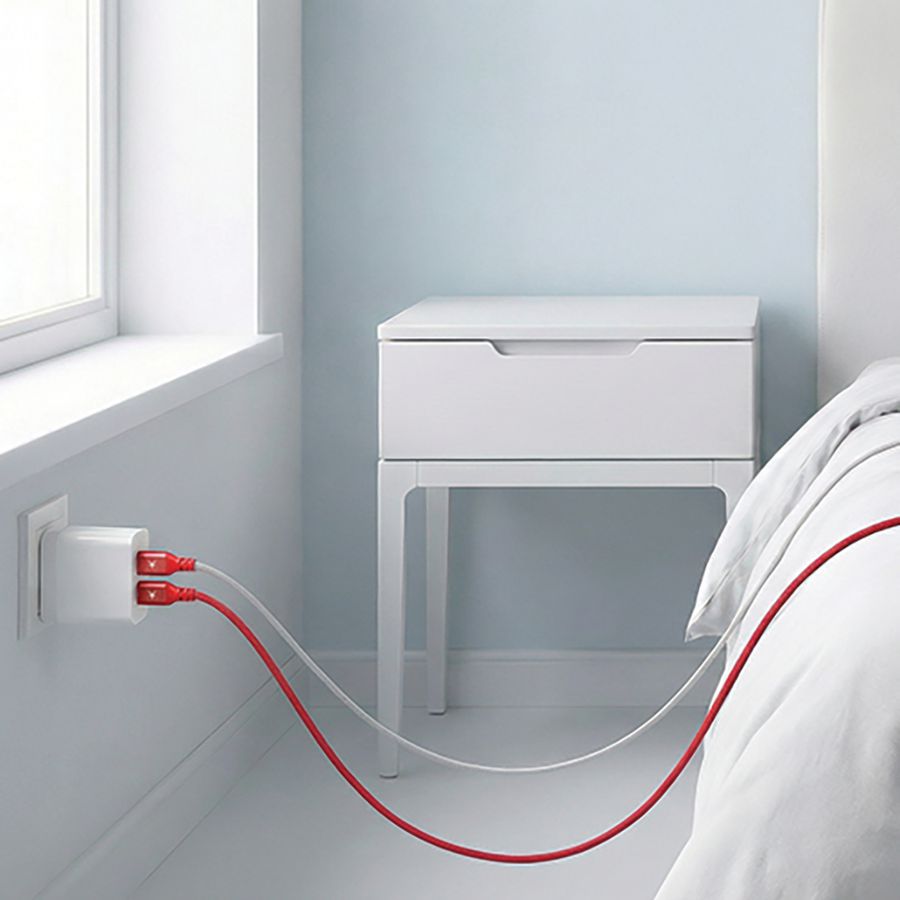Skross Link Twin Cables USB-C 150cm 100W