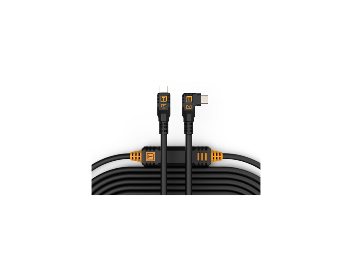 TetherPro Optima 10G USB-C 4.6m RT Blk