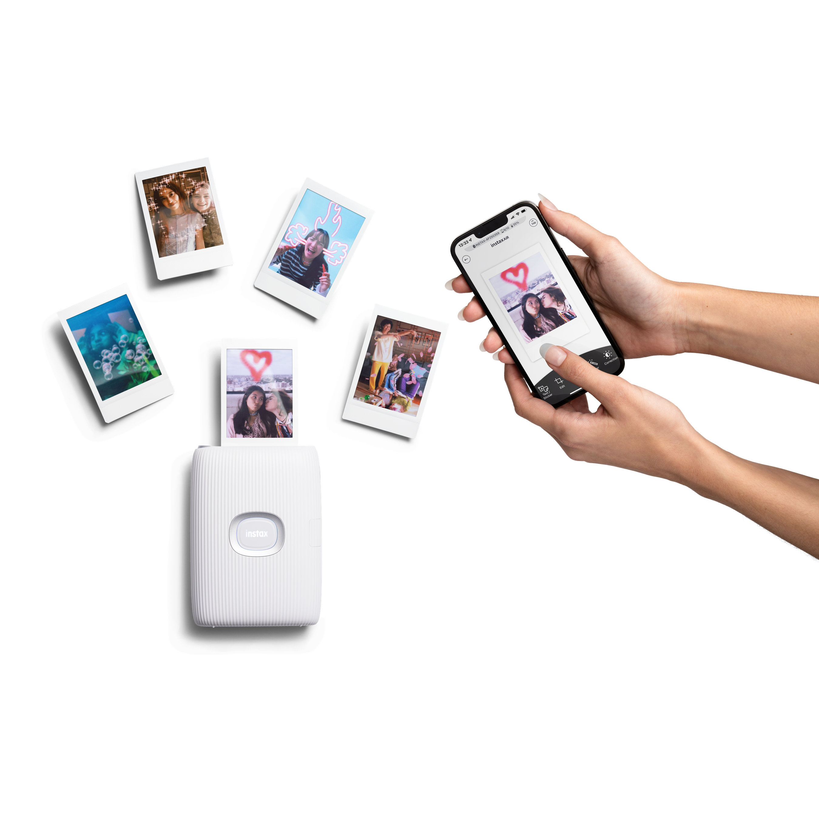 Fujifilm Instax Mini Link2 Clay White