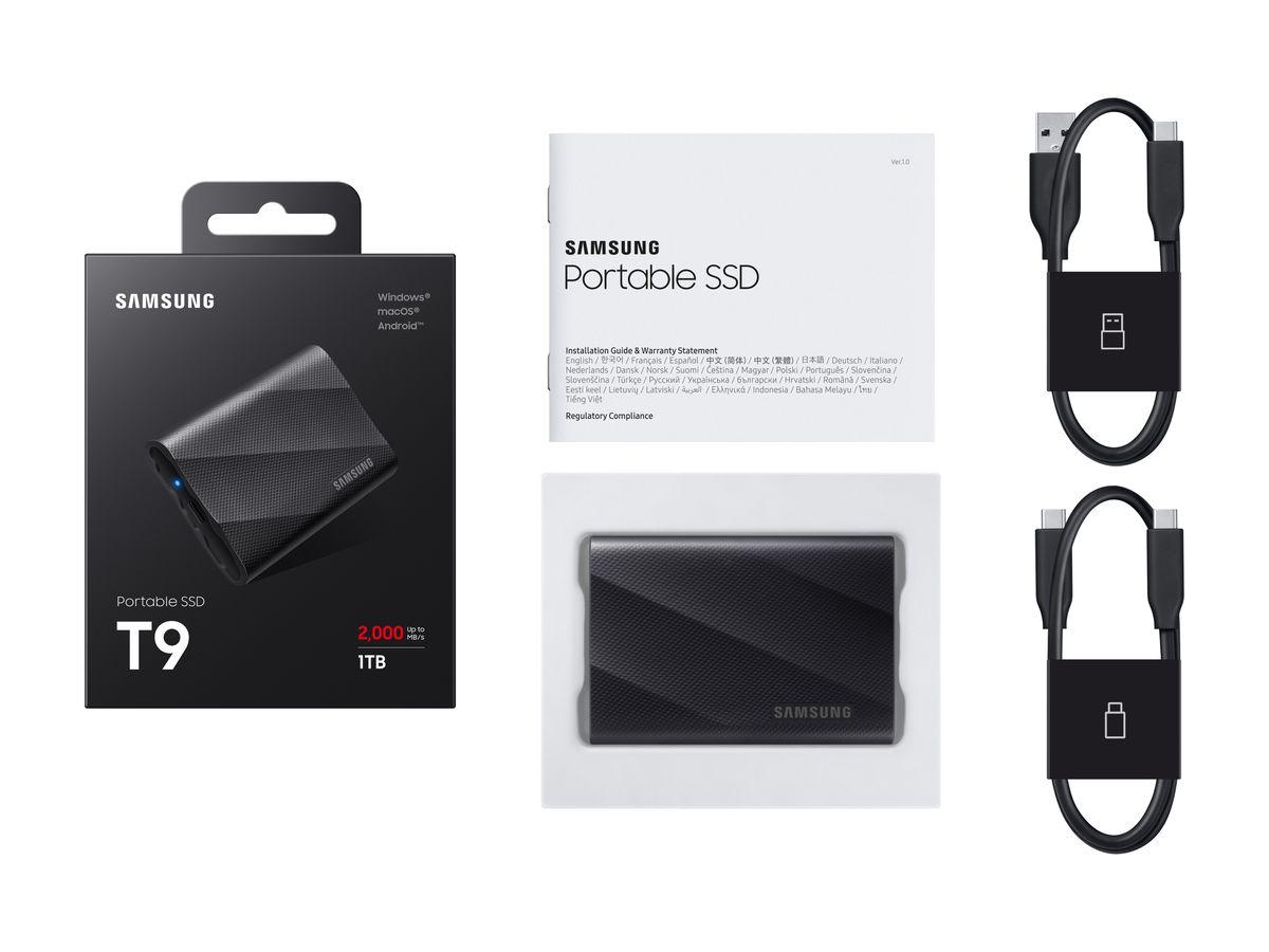 Samsung PSSD T9 1TB black