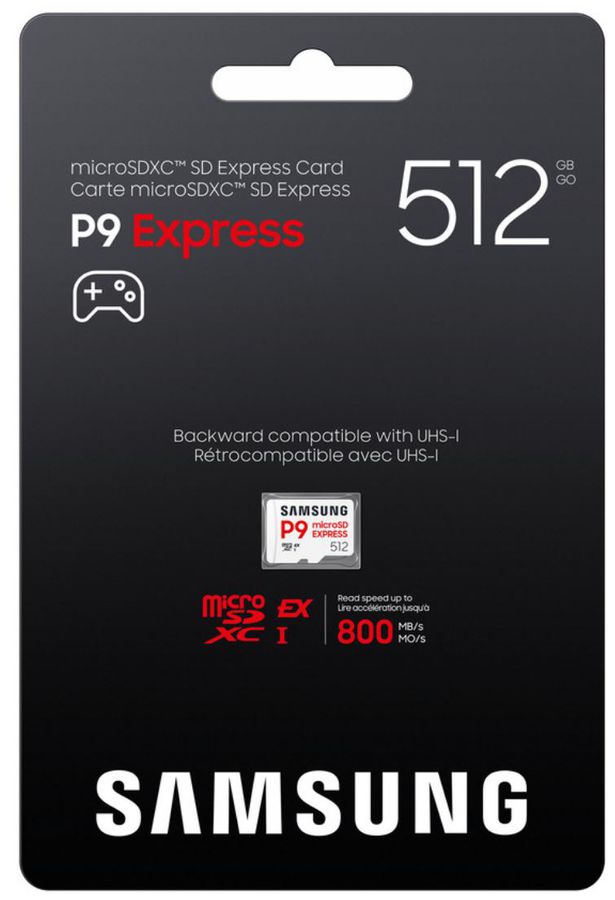 Samsung P9 microSDXC EX 800MB/s 512GB