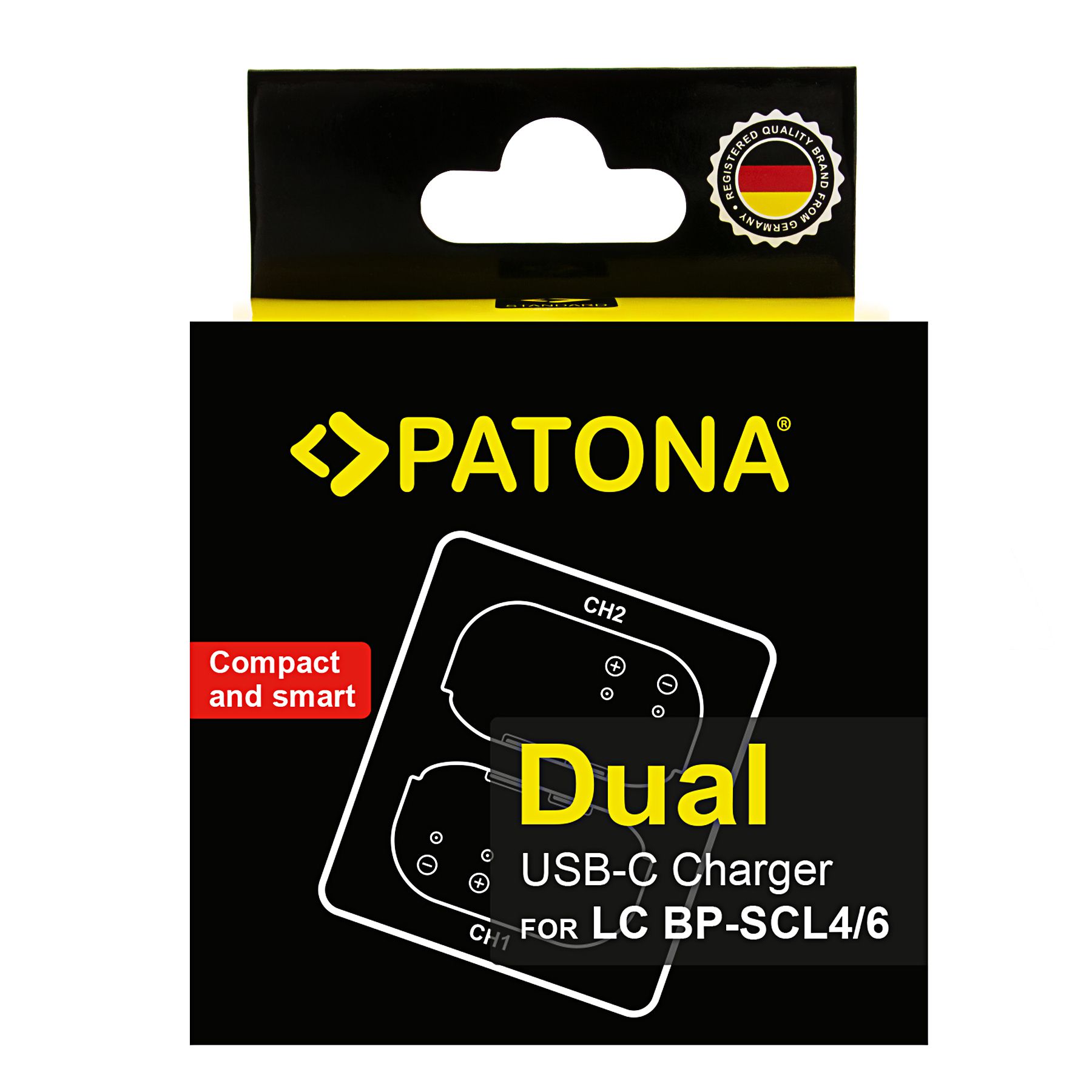 Patona Chargeur Dual Leica BP-SCL6