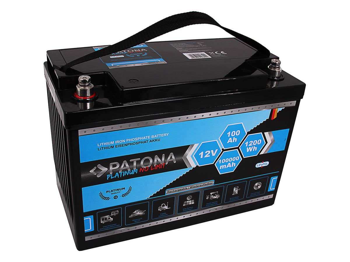 Patona Platinum Batt. LiFePO4 12V/100Ah