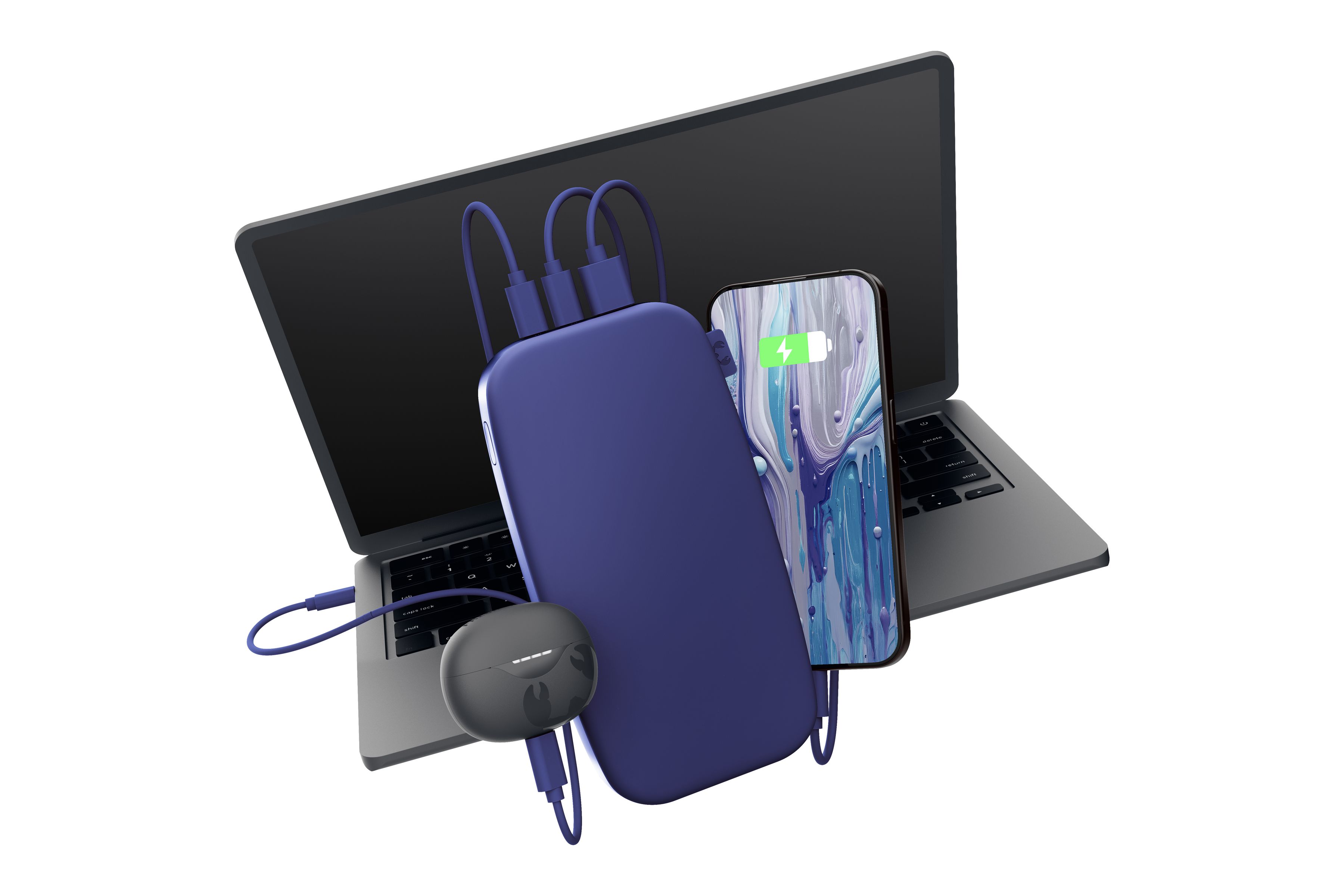 Fresh 'n Rebel Powerbank 27000 mAh Blue