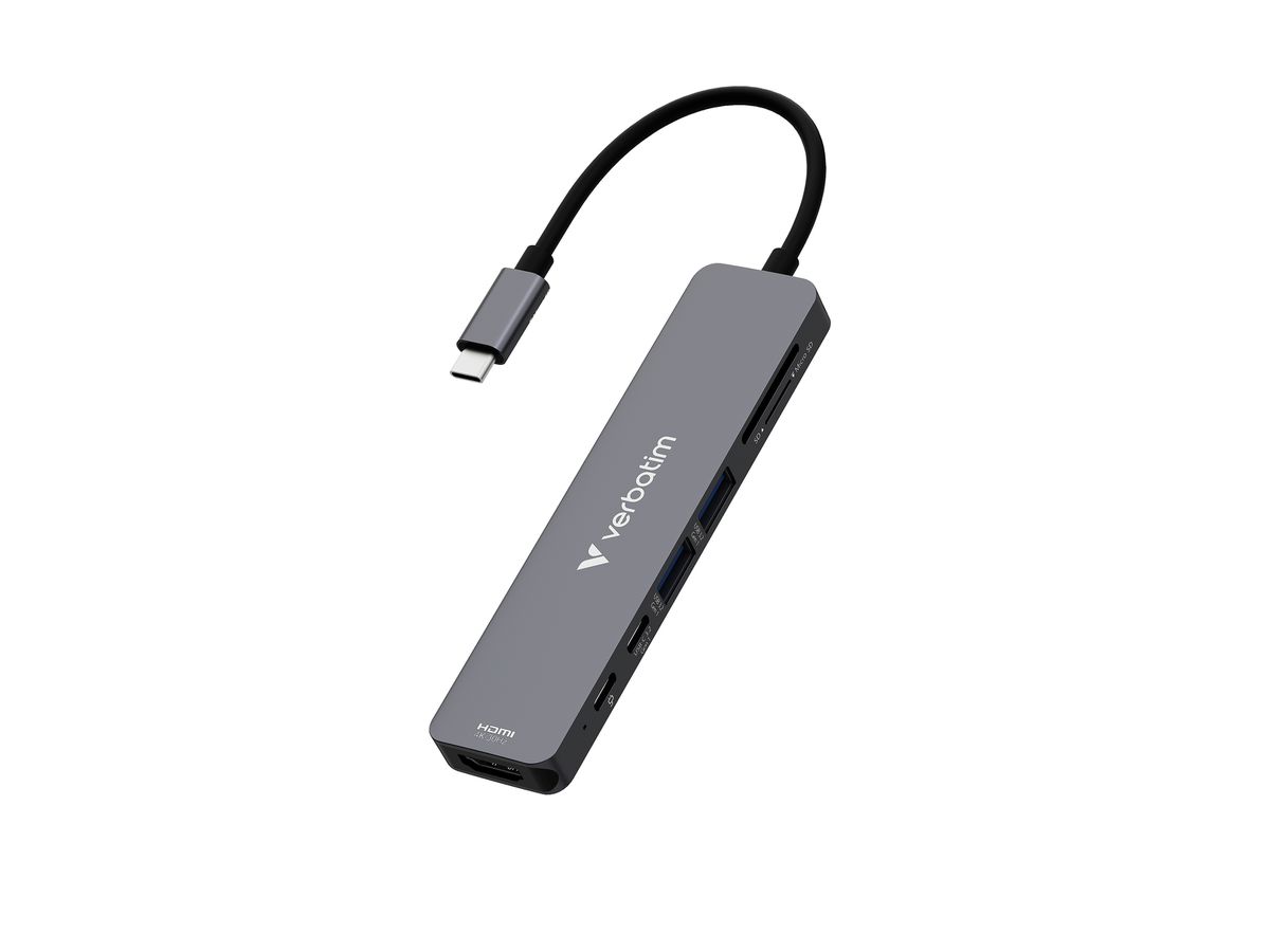 Verbatim 7 in 1 USB-C Multiport Hub