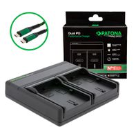 Patona Dual PD Canon LP-E6 Serie USB-C