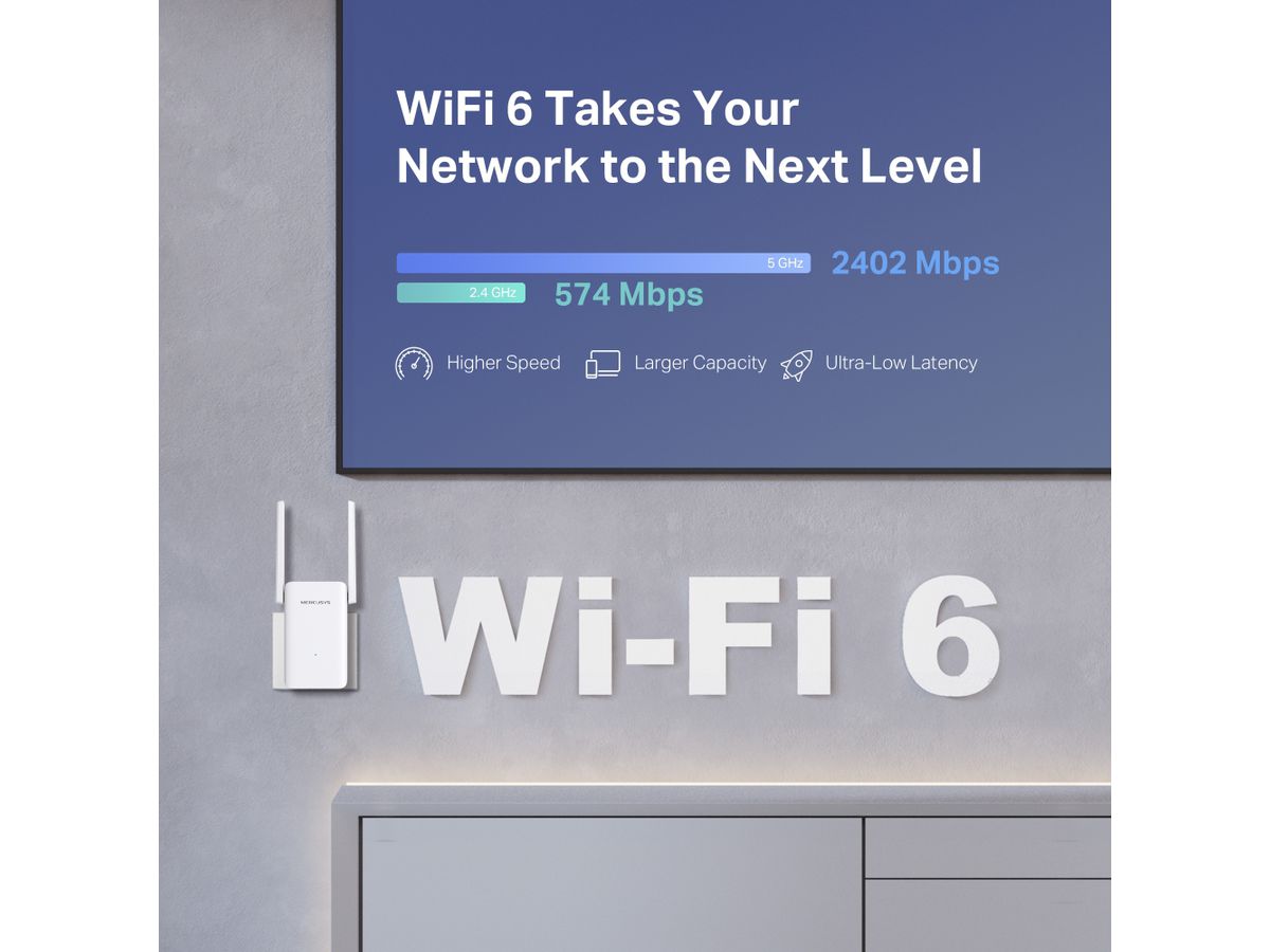 Mercusys AX3000 Wi-Fi Range Extender