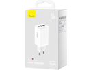 Baseus GaN5 Pro 3 Port Charger 65W White